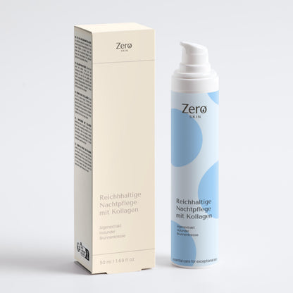 Rich night cream with collagen - 50 ml