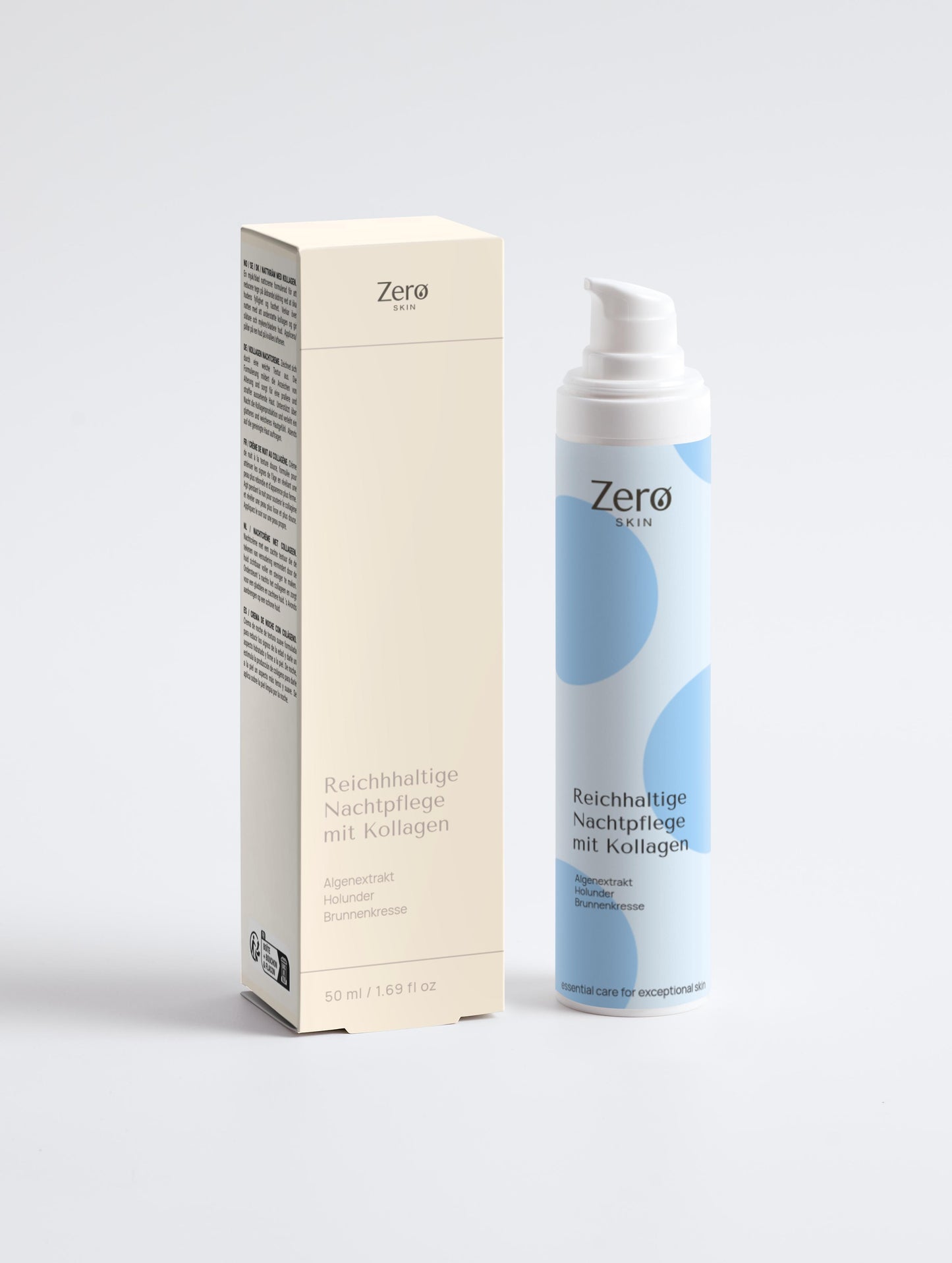 Rich night cream with collagen - 50 ml