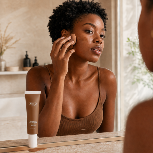 Foundation with Peptides, 40 Deep Neutral - 30 ml