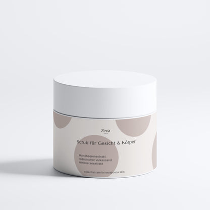 Face & Body Scrub with Volcanic Sand - 170 ml