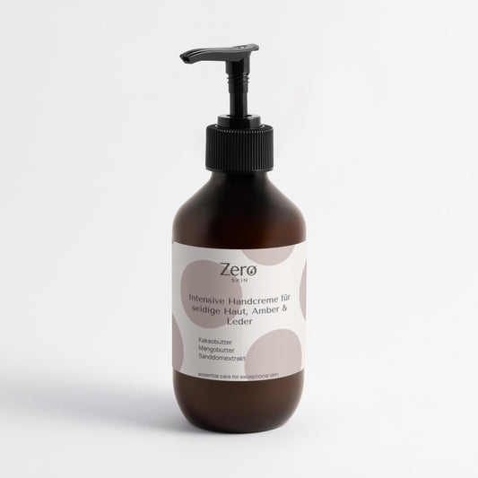 Intensive hand cream for silky skin, amber &amp; leather - 270 ml