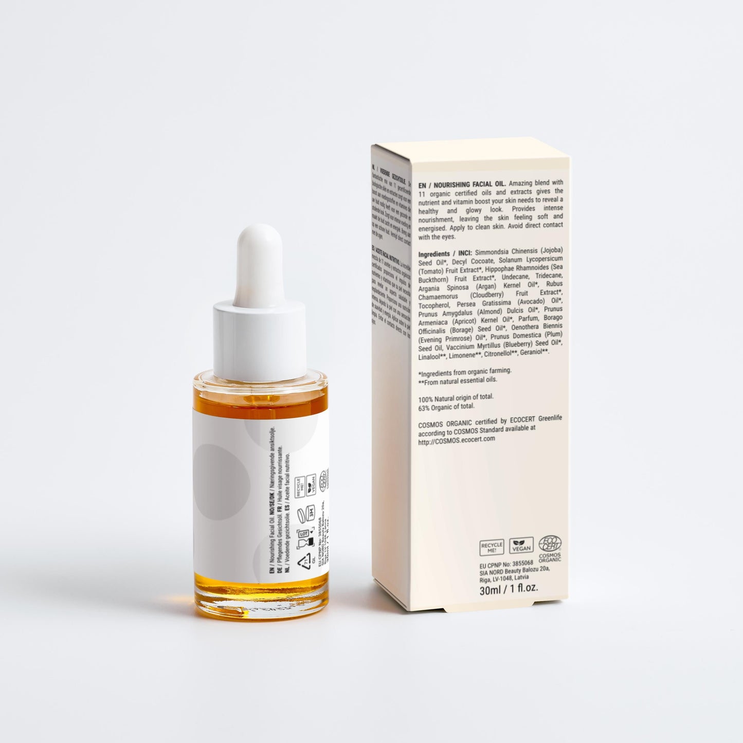 Nourishing facial oil - 30 ml