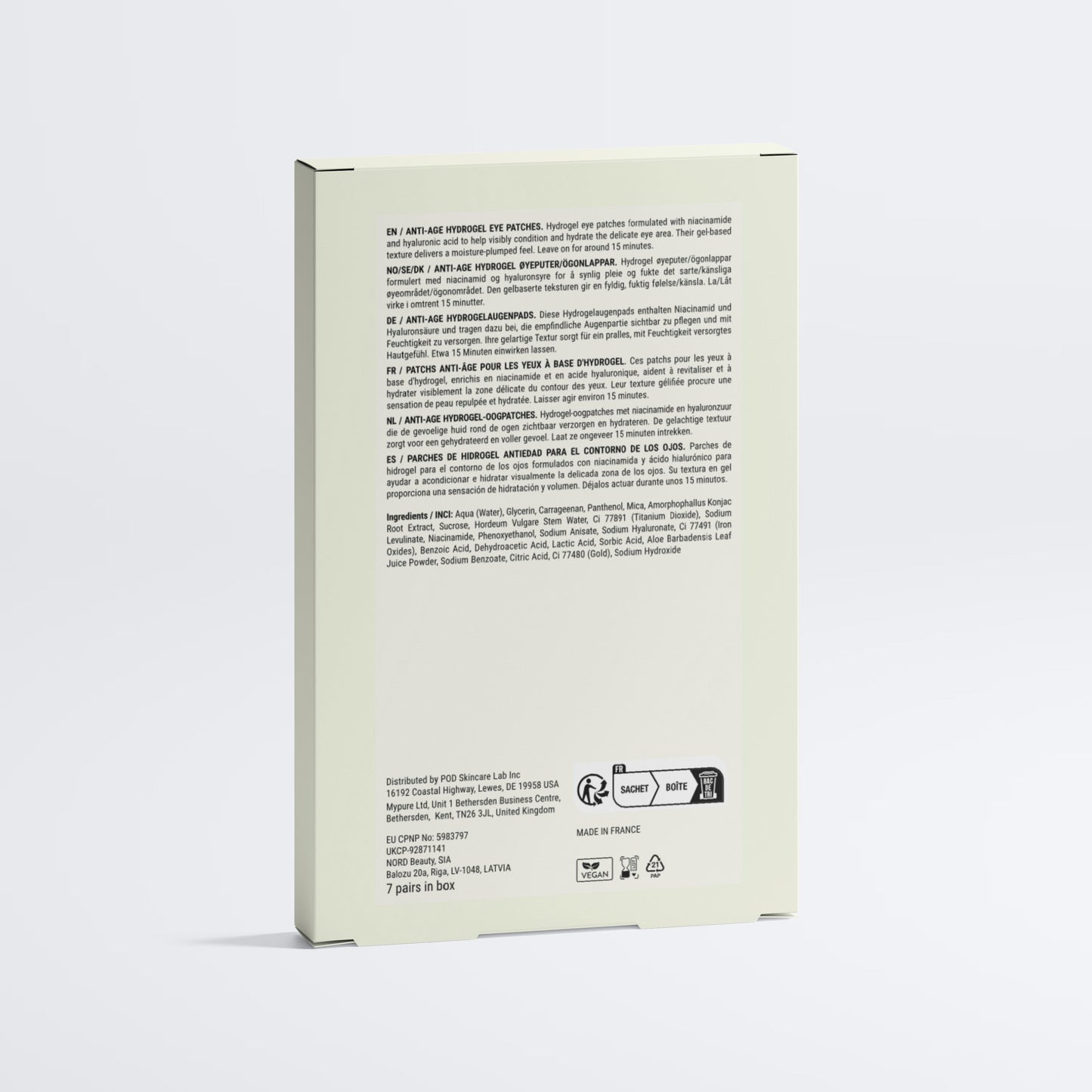 Smooth Operator Hydrogel Eye Patches - 7 g