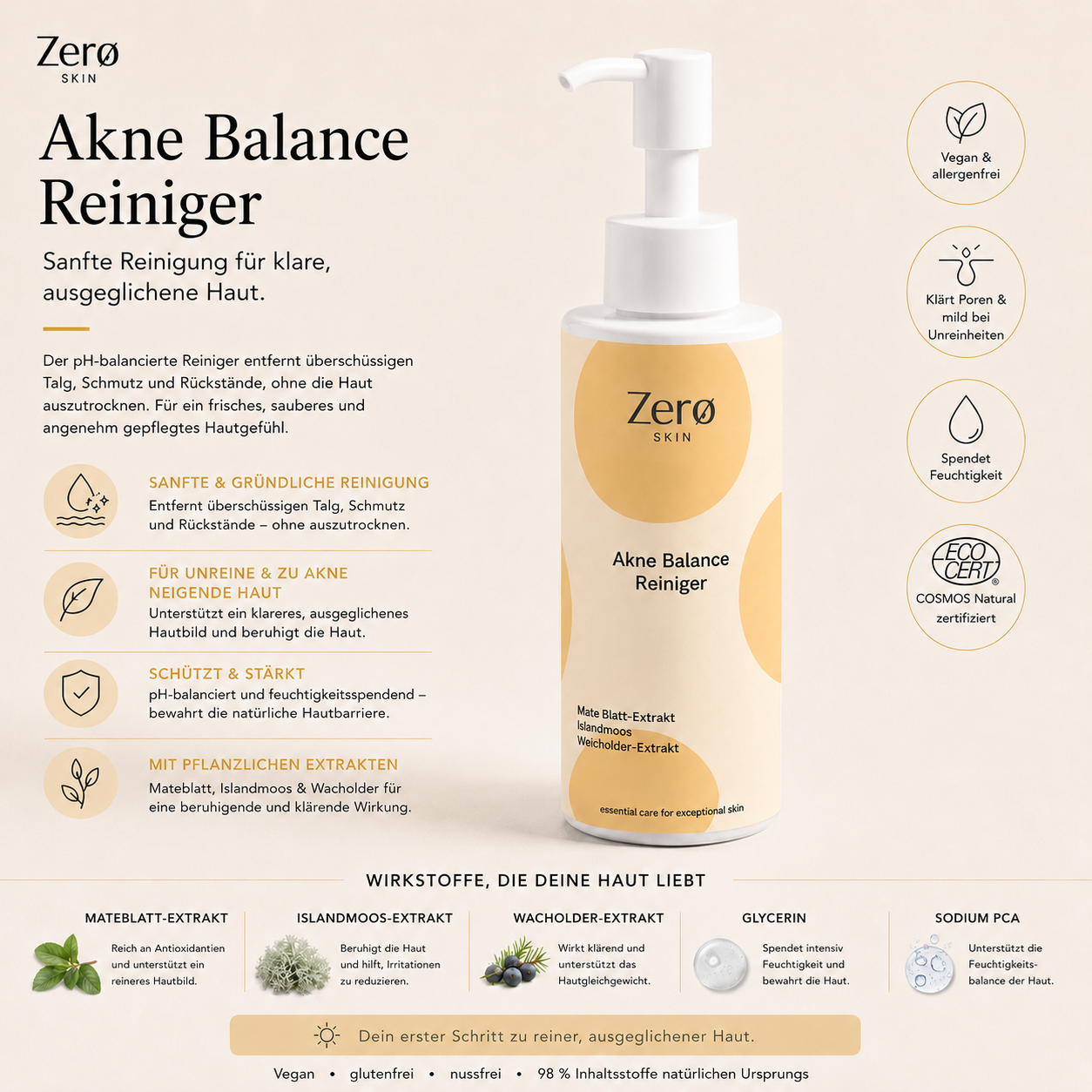 Acne Balance Cleanser - 145 ml