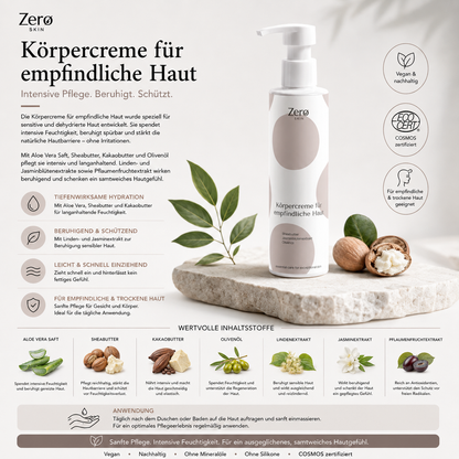 Body cream for sensitive skin - 190 ml