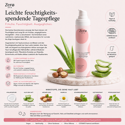 Light moisturizing day cream - 50 ml