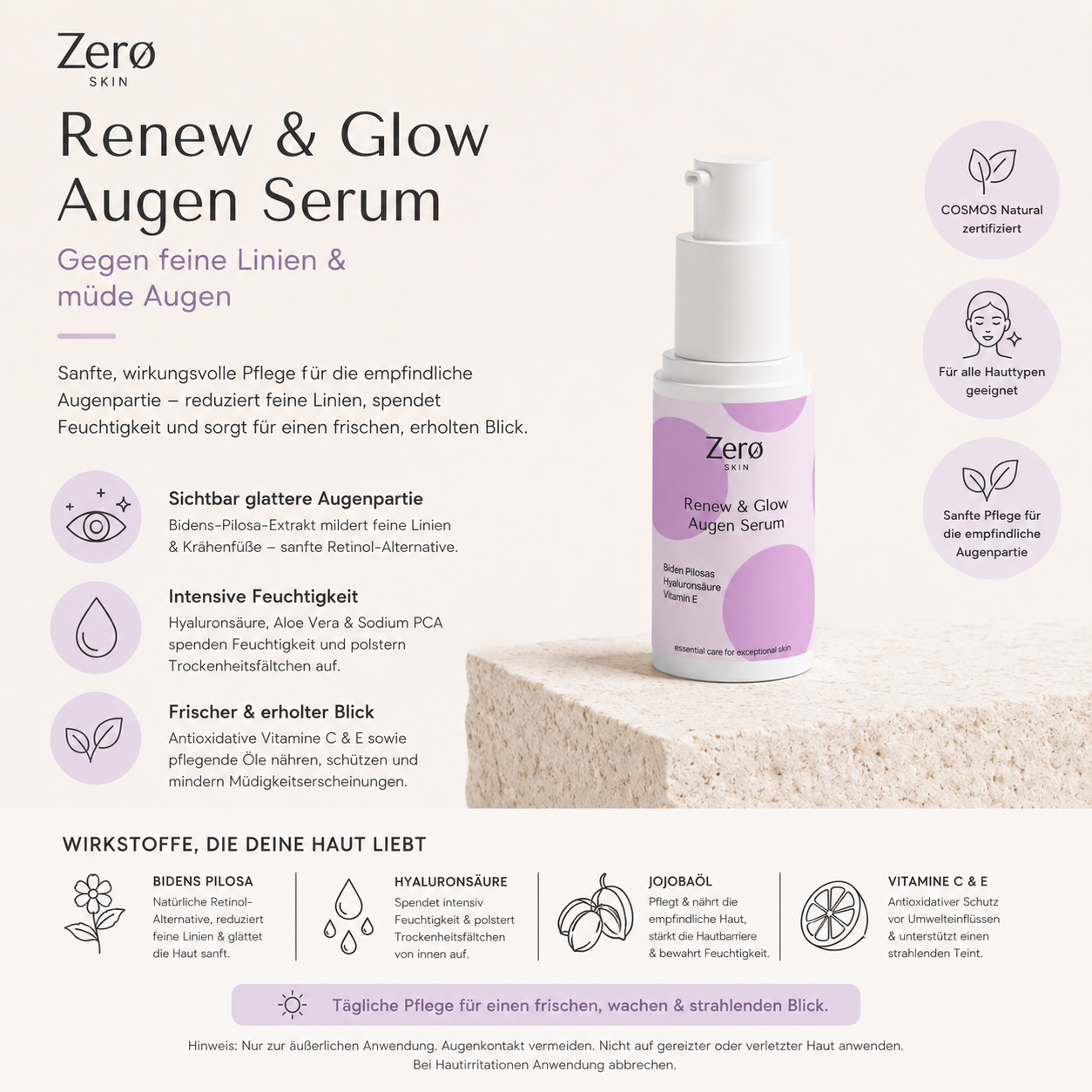Renew & Glow Eye Serum - 15 ml