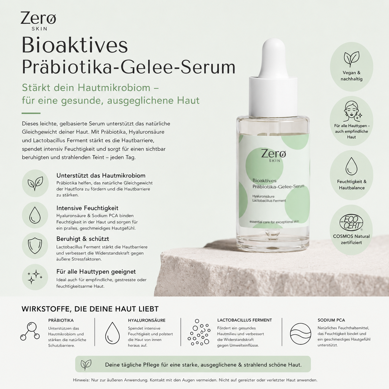 Bioactive prebiotic jelly serum - 30 ml