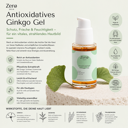 Antioxidant Ginkgo Gel - 30 ml