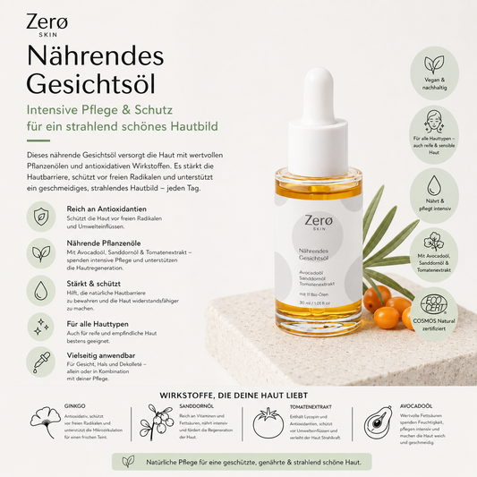Nourishing facial oil - 30 ml