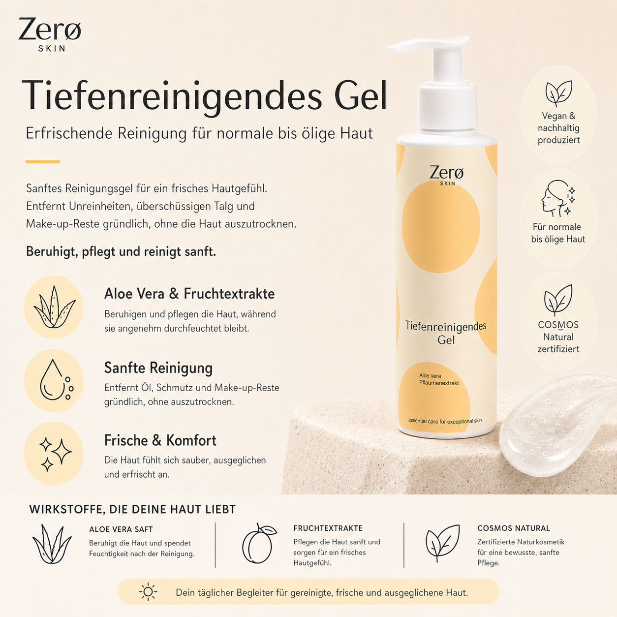 Deep cleansing gel - 200 ml