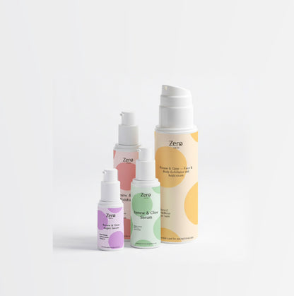 Renew & Glow - Complete Care Set - 245 ml