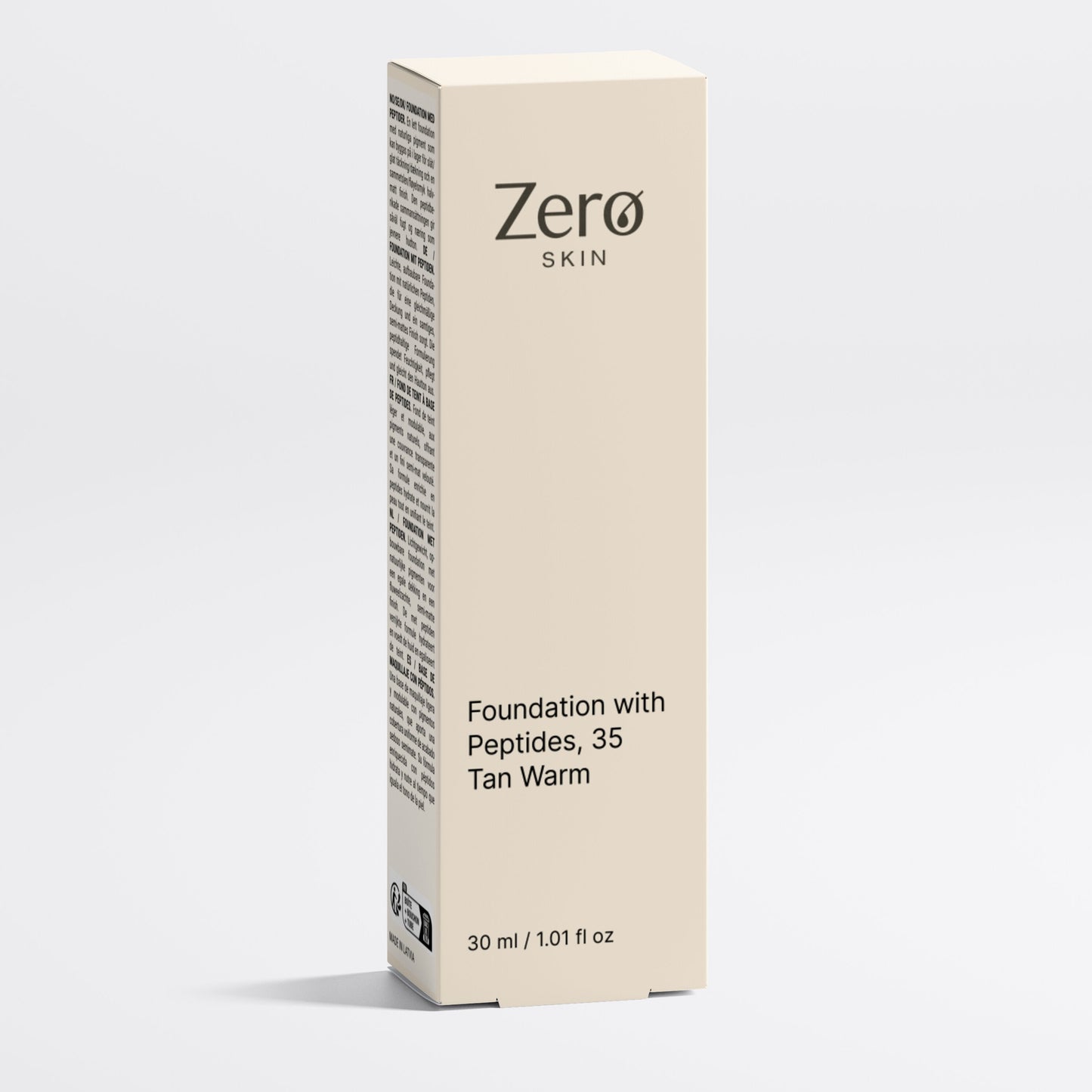 Foundation with Peptides, 35 Tan Warm - 30 ml