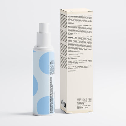 Soothing intensive night cream for sensitive skin - 50 ml