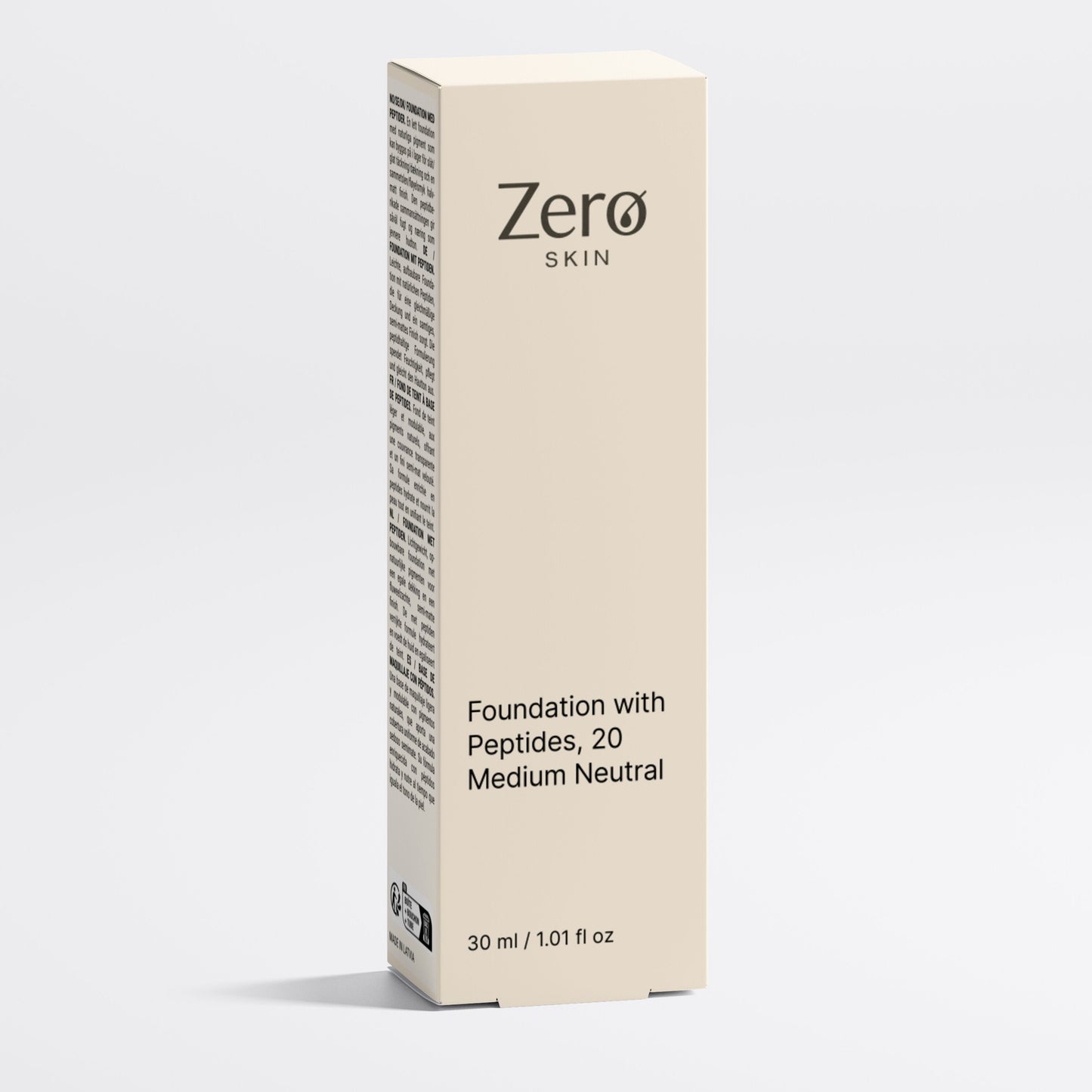 Foundation with Peptides, 20 Medium Neutral - 30 ml