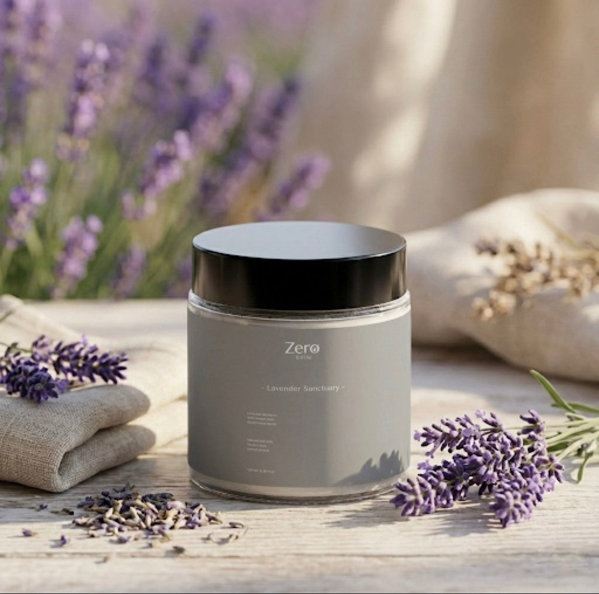 Soy wax candle "Lavender Sanctuary"