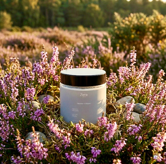 Soy wax candle "Heather Whisper"
