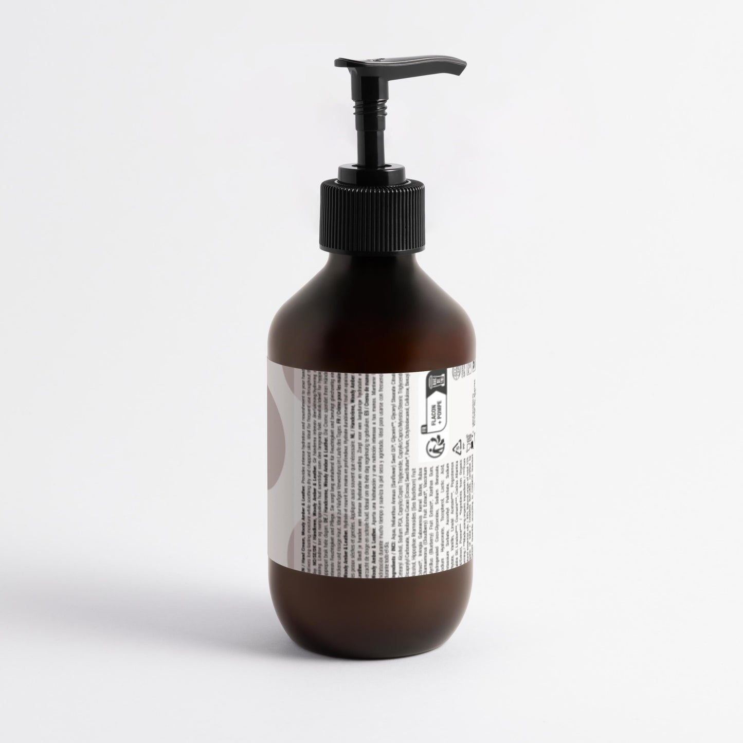Intensive hand cream for silky skin, amber &amp; leather - 270 ml