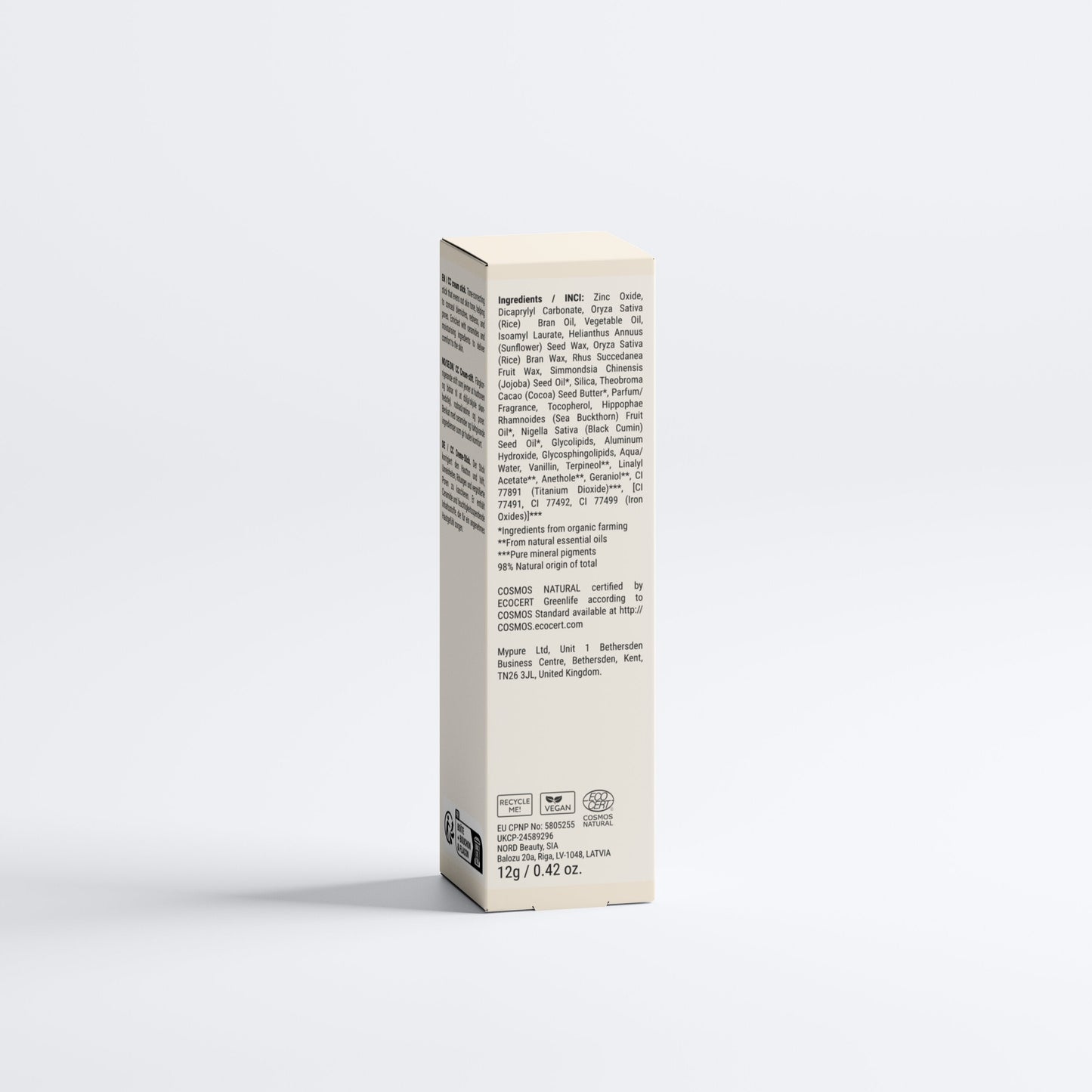 CC Cream Ceramide SPF30 Stick: 20 LIGHT - 12g