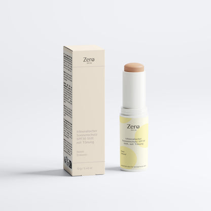 Mineral sunscreen stick, tinted SPF 50 - 12 g