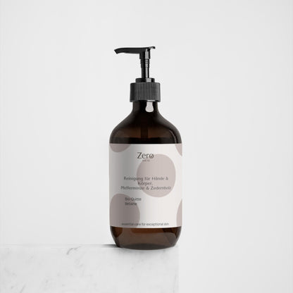 Hand & Body Cleanser, Peppermint & Cedarwood - 490 ml