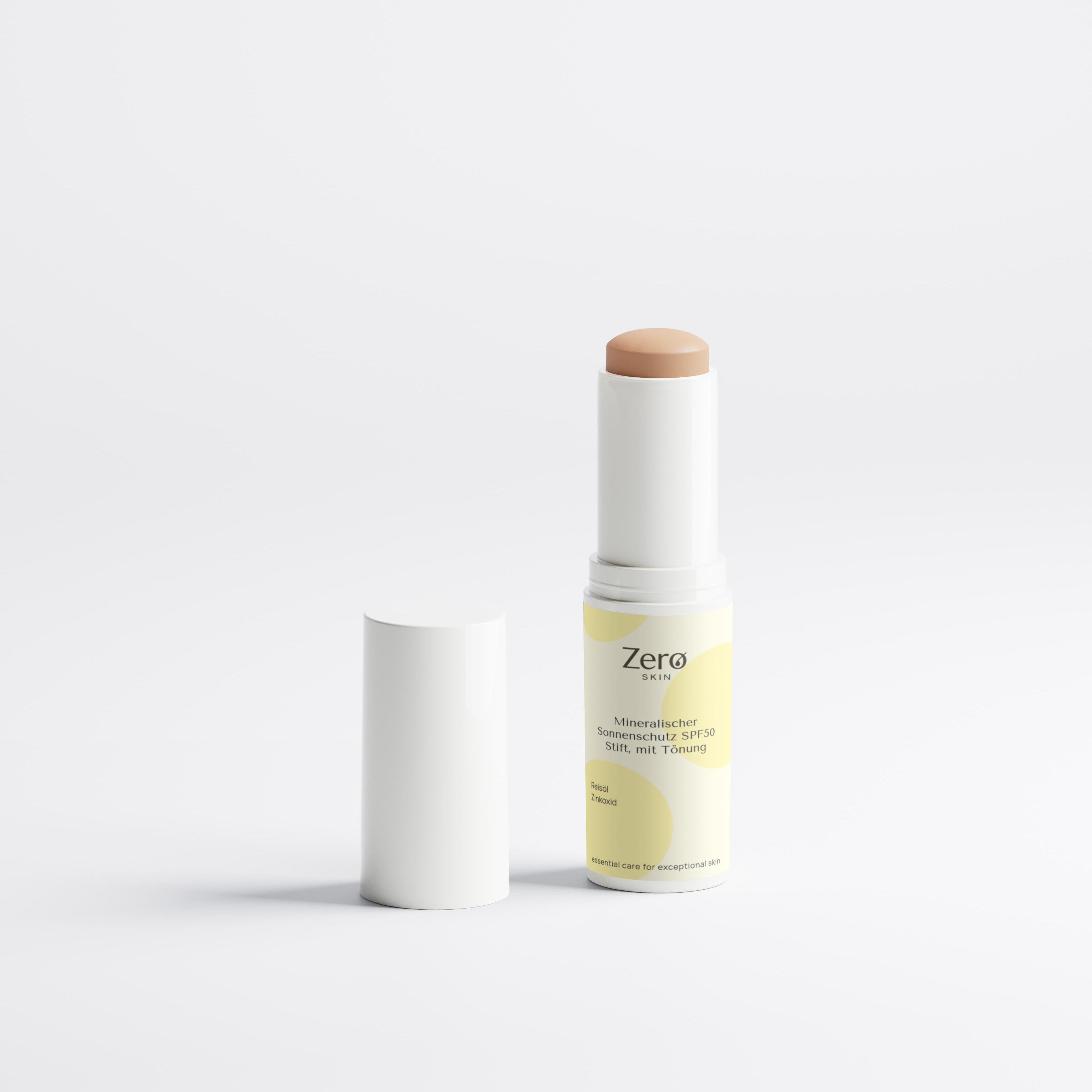 Mineral sunscreen stick, tinted SPF 50 - 12 g