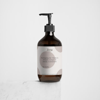 Hand &amp; Body Cleanser, Ginger &amp; Smoky Cardamom - 490 ml