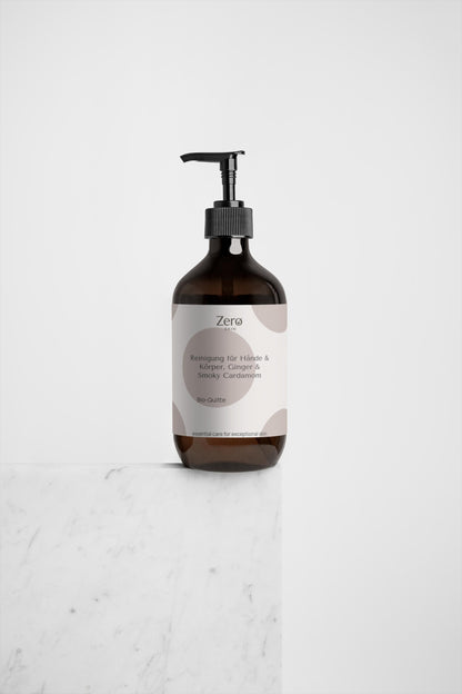 Hand &amp; Body Cleanser, Ginger &amp; Smoky Cardamom - 490 ml