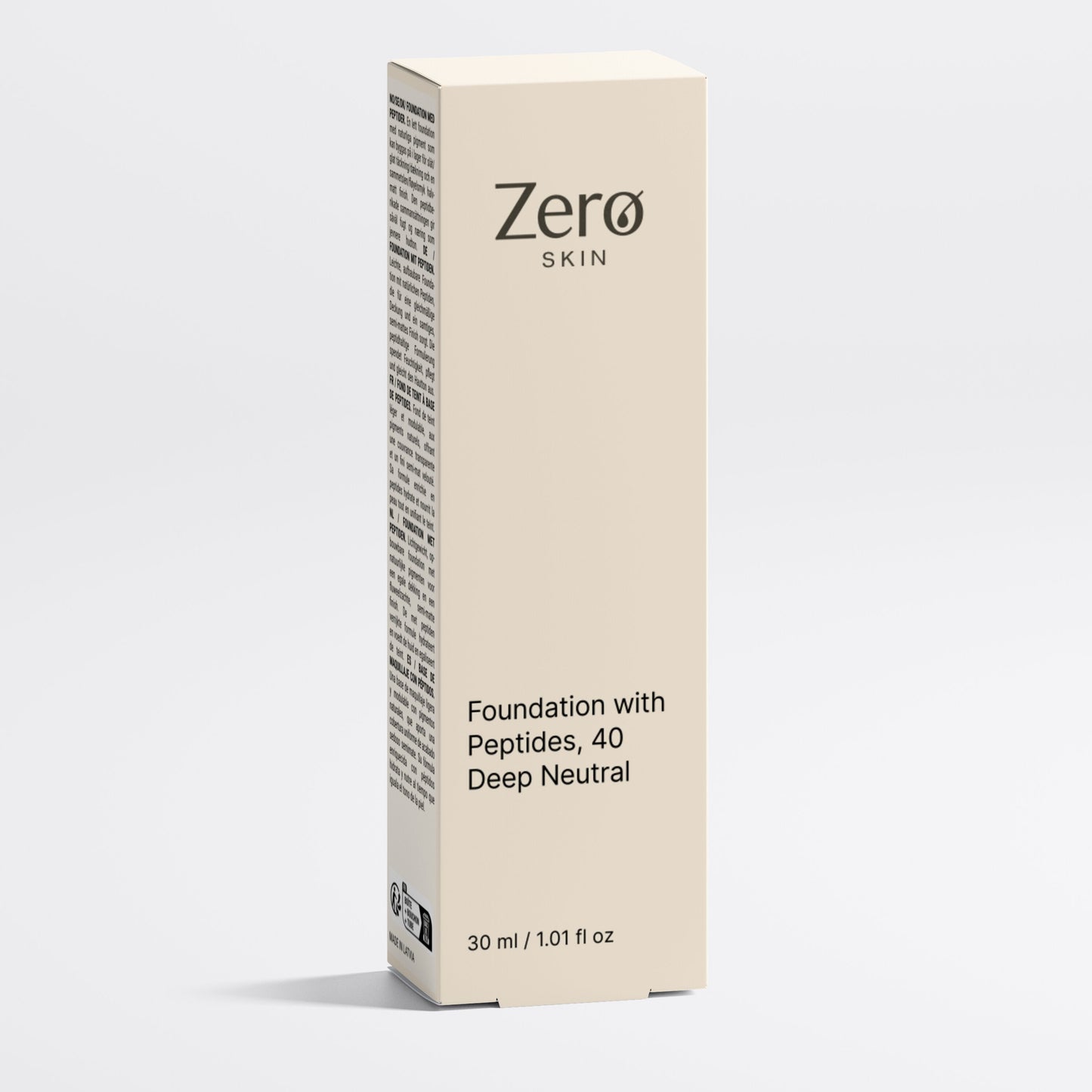 Foundation with Peptides, 40 Deep Neutral - 30 ml