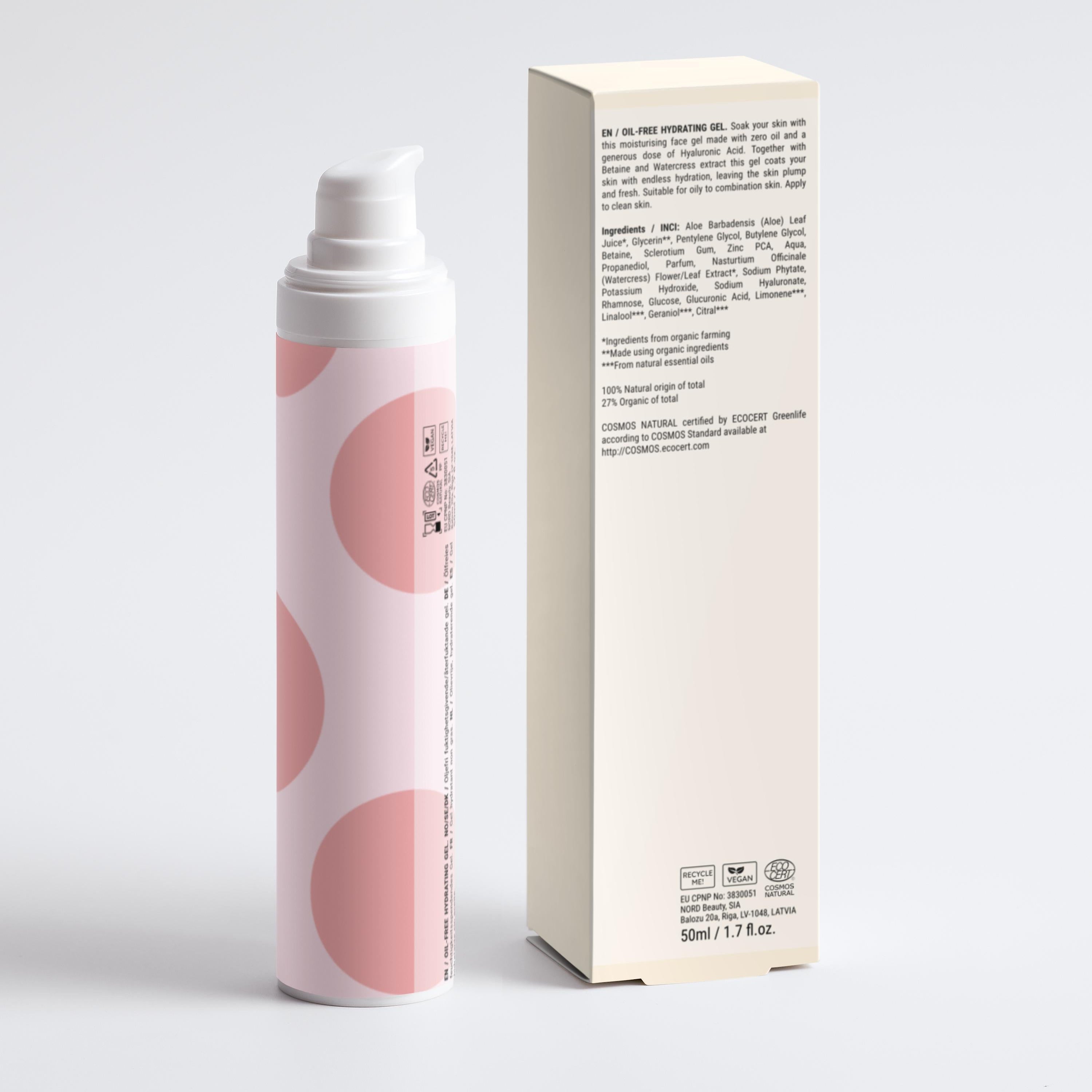Moisturizing gel with niacinamide - 50 ml