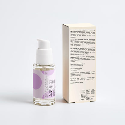 Invigorating eye gel with caffeine - 30 ml
