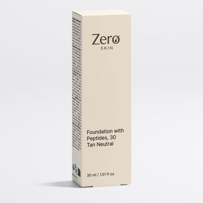 Foundation with Peptides, 30 Tan Neutral - 30 ml