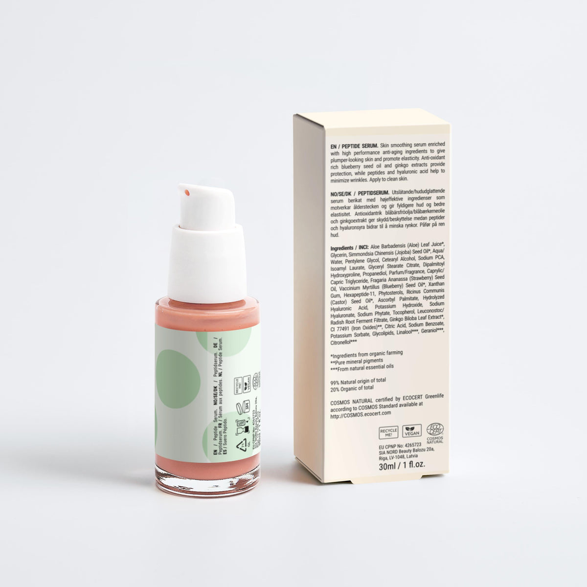 Peptide Serum - with phytosterols - 30 ml
